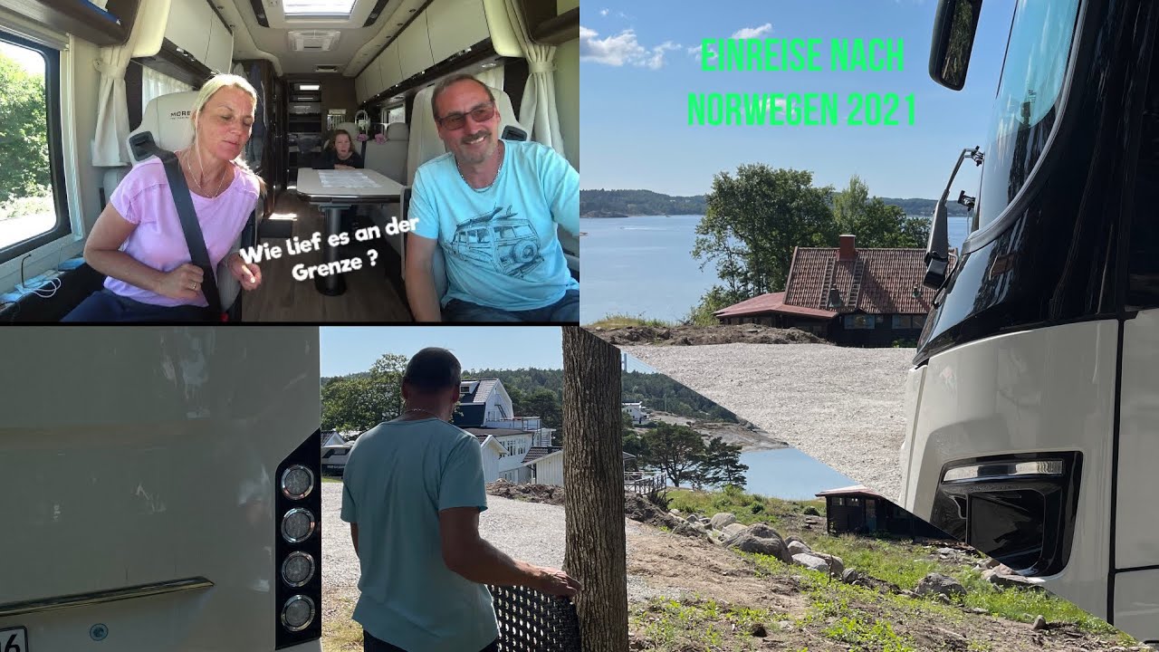 Mit dem Wohnmobil nach Norwegen | Fähre | Schweden | Anreise | #Vlog2