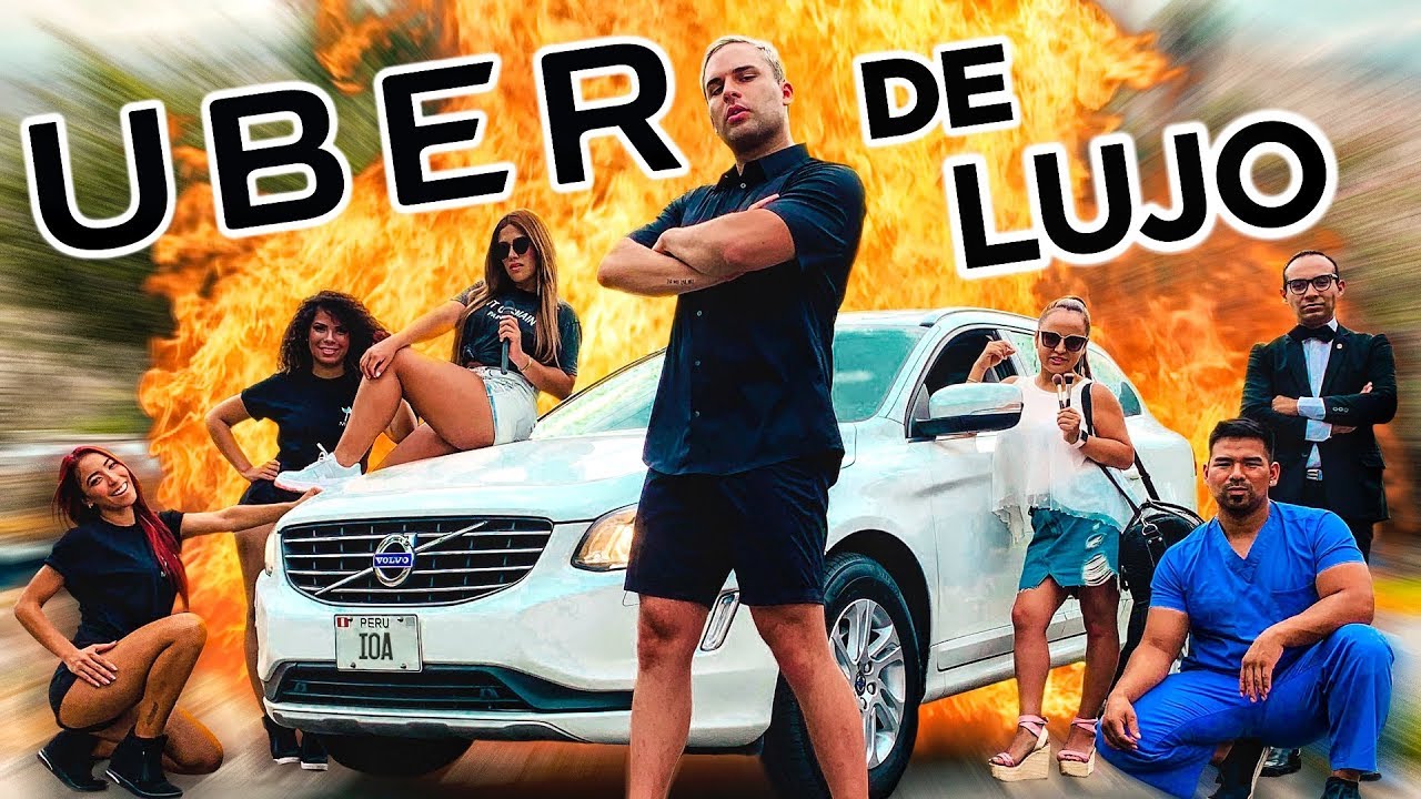 UBER DE LUJO | Regalando $1000 a pasajeros! (SORPRESA)