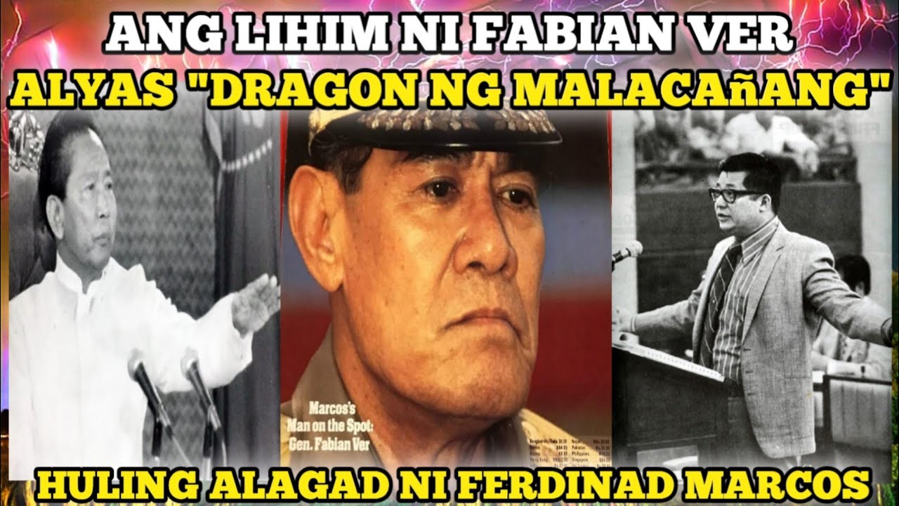 ANG LIHIM NI FABIAN VER ALYAS DRAGON NG MALACAñANG ANG HULING ALAGAD NI FERDINAND MARCOS