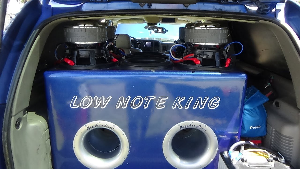 LOW NOTE KING | NO WALL | 6 INCRIMINATOR AUDIO DEATH PENALTY 12S | POWERED BY 3 TARAMPS BASS 5000.1S