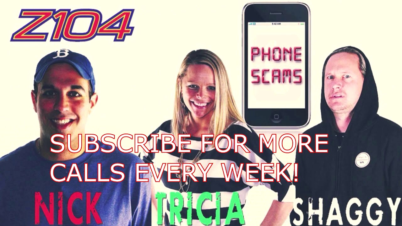 MY BASKETBALL SHOES!  Z Morning Zoo Z104 Phone Scam Prank Call