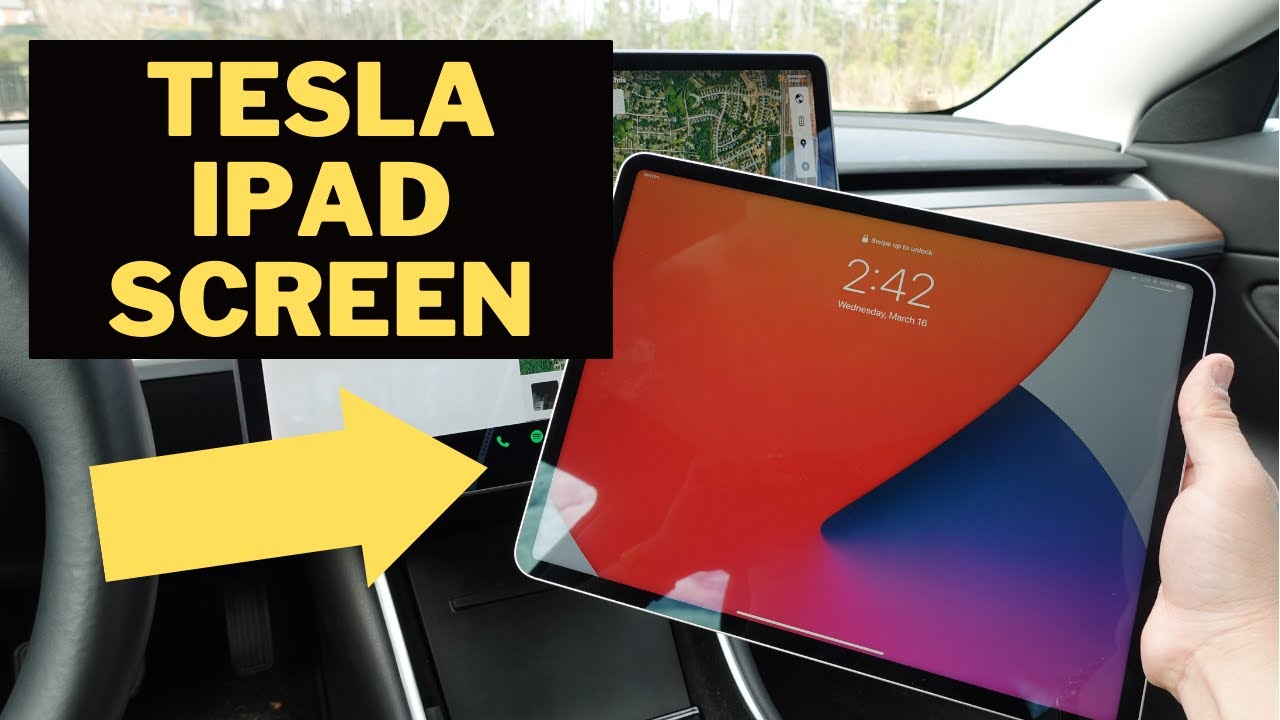 iPad as a SECOND Tesla Screen!