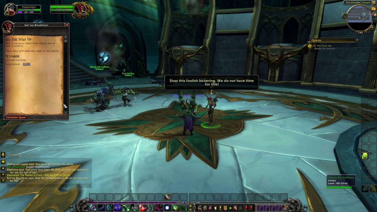 All the Way Up | Demon Hunter Intro: Azsuna