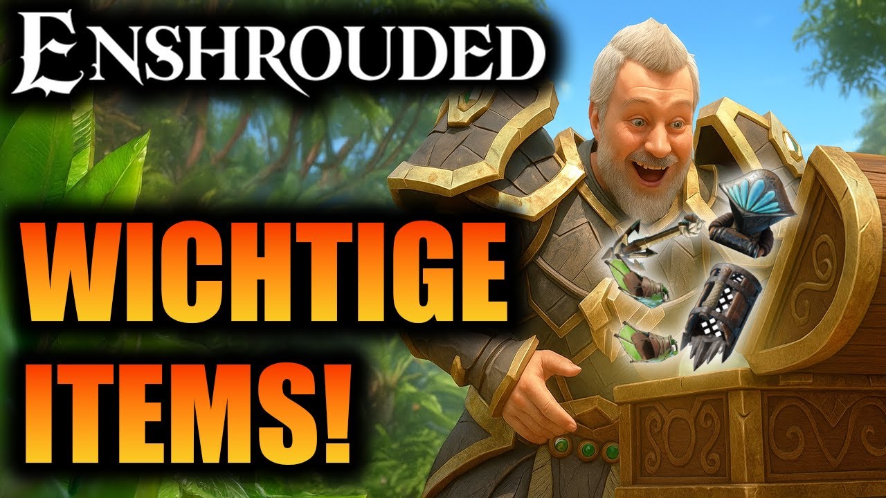 Das sind die 4 WICHTIGSTEN Items f&uuml;r das Wasser-Biom in Enshrouded! So findest du sie!