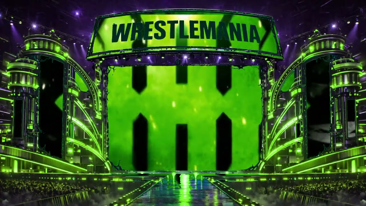 Triple H WrestleMania Stage animation definitivo 