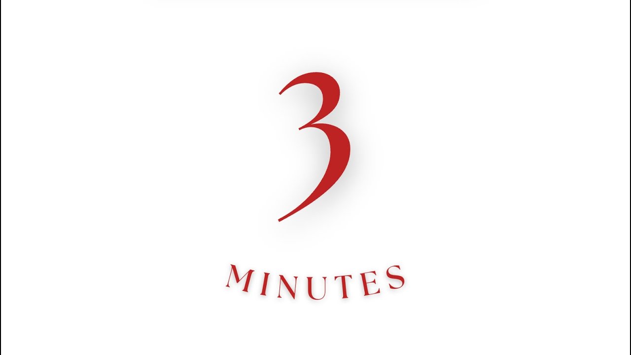 3 Minute Counter