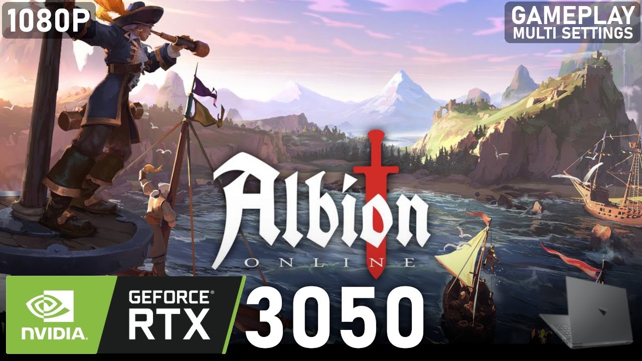 Albion Online | RTX 3050 Laptop | 5600H | 2x8GB | Gameplay Multi Settings