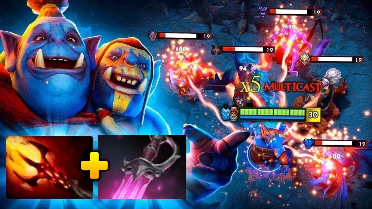 27 Kills Ogre Magi Insane Damage🔥🔥🔥 One Shot Dagon | Dota 2 Gameplay