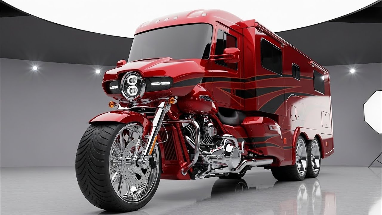 Harley-Davidson Iron Patriot 6x6 Motorhome – $60,000 Beast Conquering USA Highways!