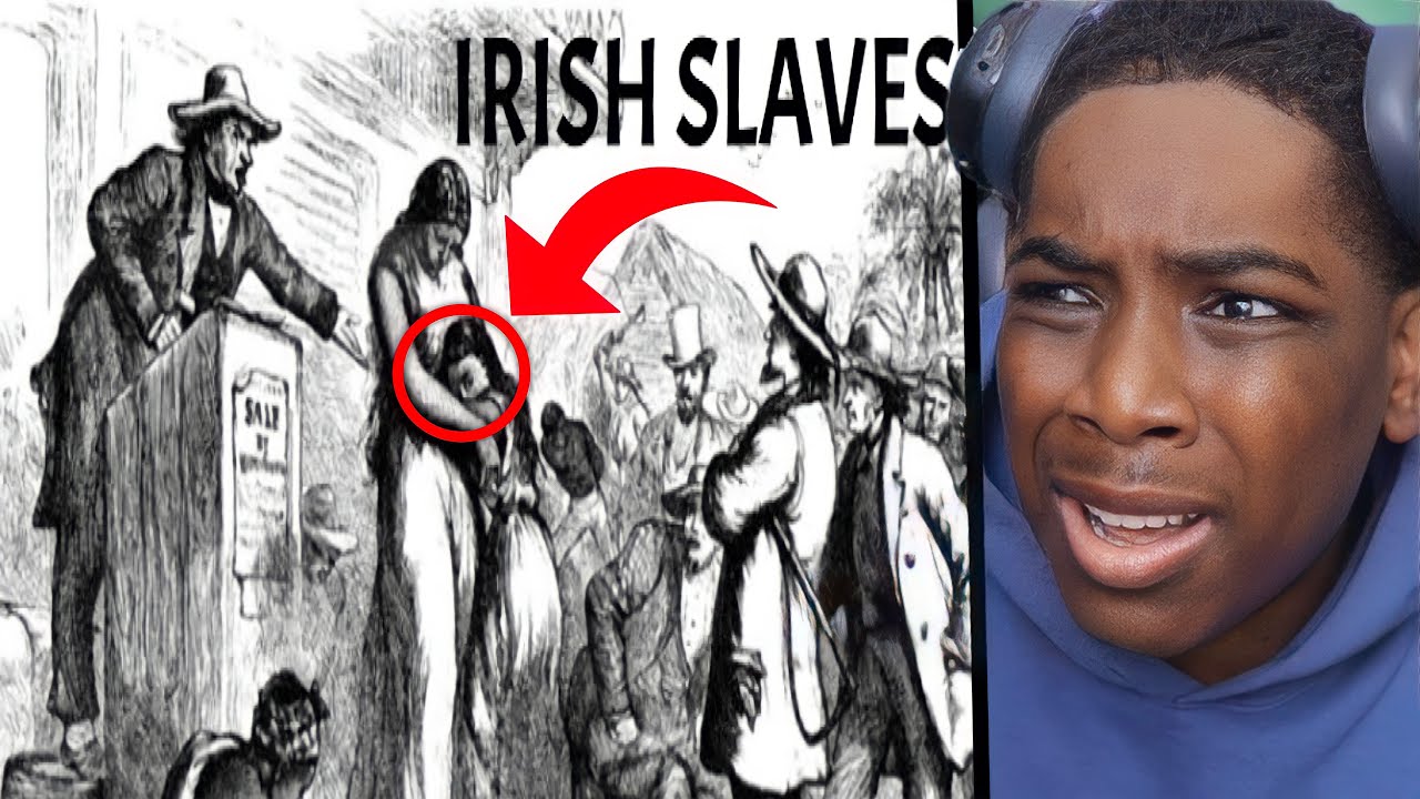 *COLLEGE STUDENT SHOCKED* | Truth About The Irish - First Slaves Brought To The Americas