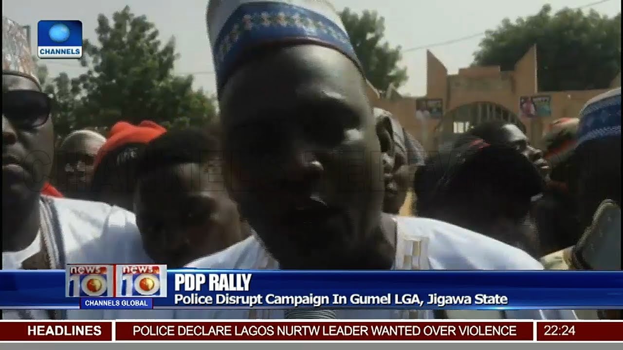 PDP Rally: Police Disrupt Campaign In Gumel LGA, Jigawa State