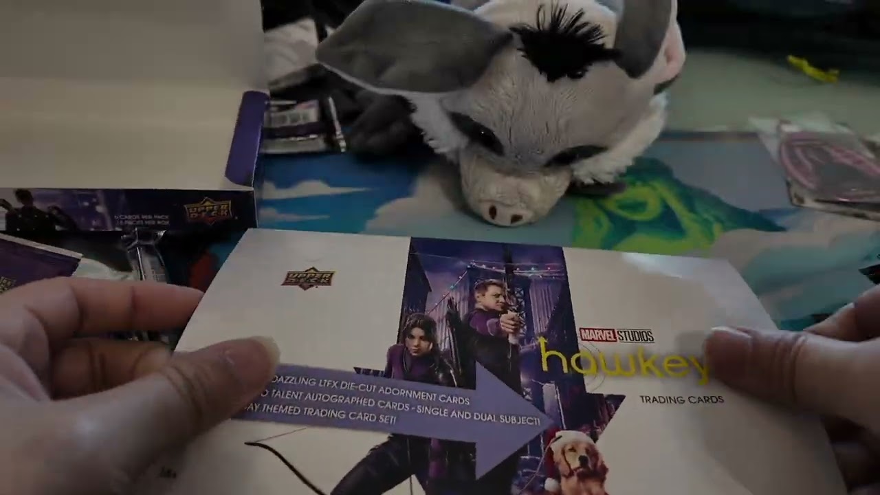 2 more Upper Deck 2023 Marvel Hawkeye Box Break