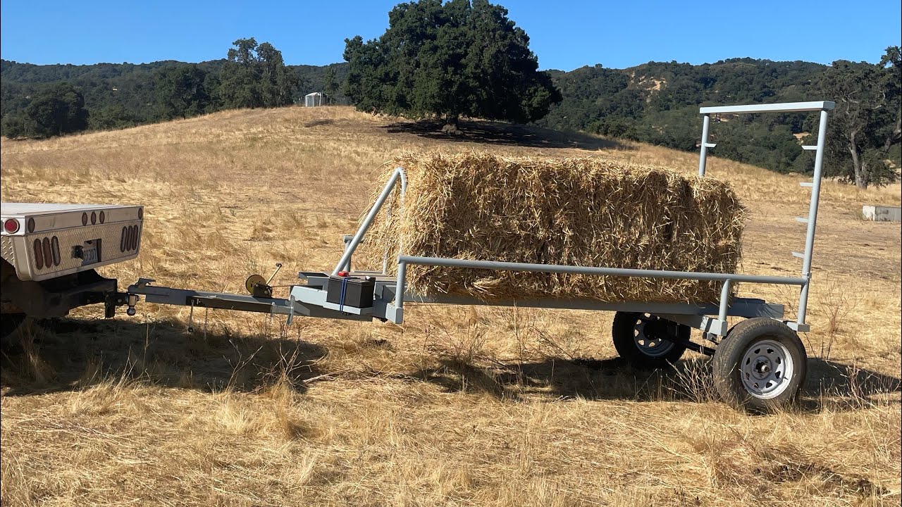 2024 MSF Industrial Arts Project: Large Square Bale Flaker/Feeder Trailer | Lucas Pulse