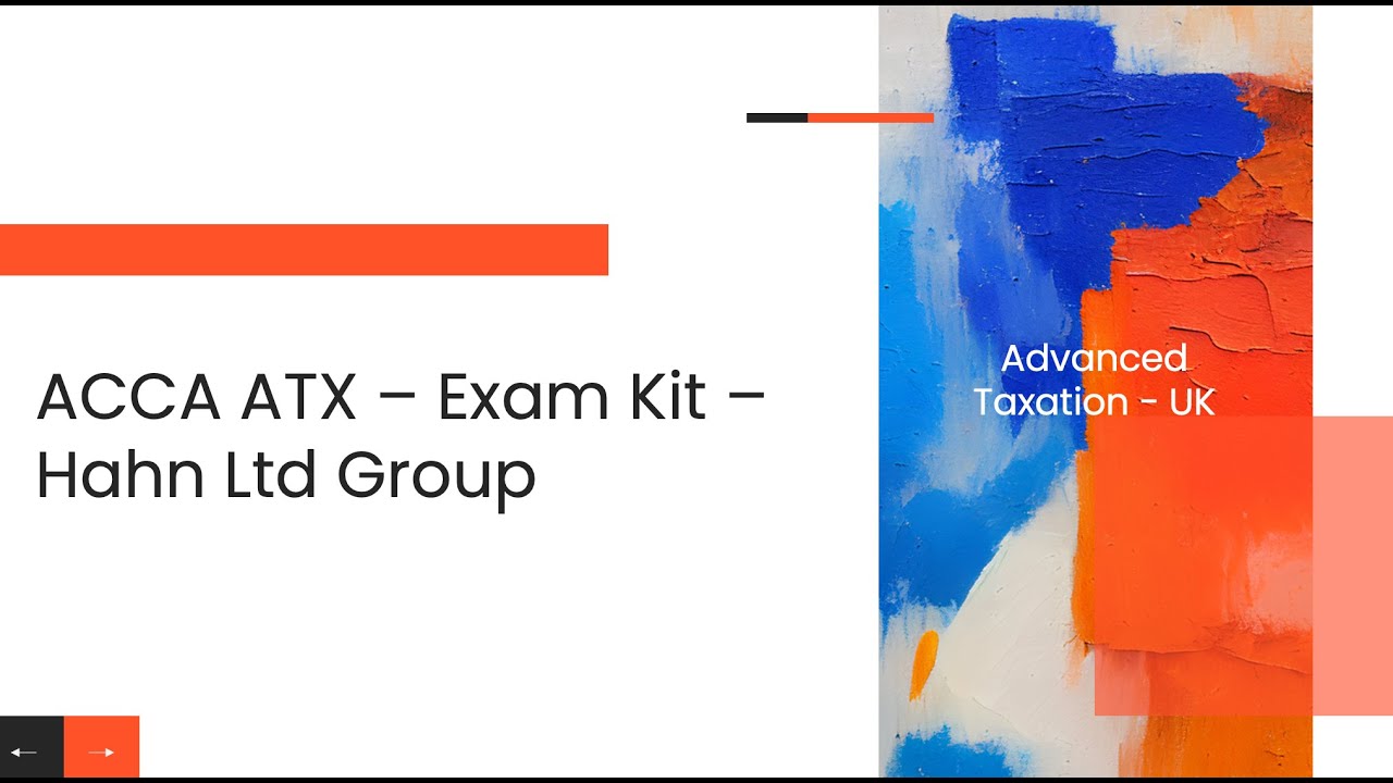 ACCA ATX UK - Exam Kit - Hahn Ltd