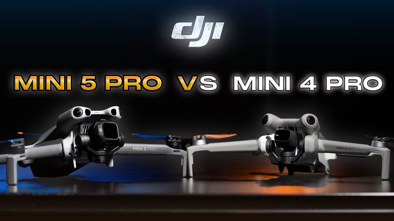 DJI Mini 5 Pro против Mini 4 Pro – все, что вам нужно знать (подробный анализ)