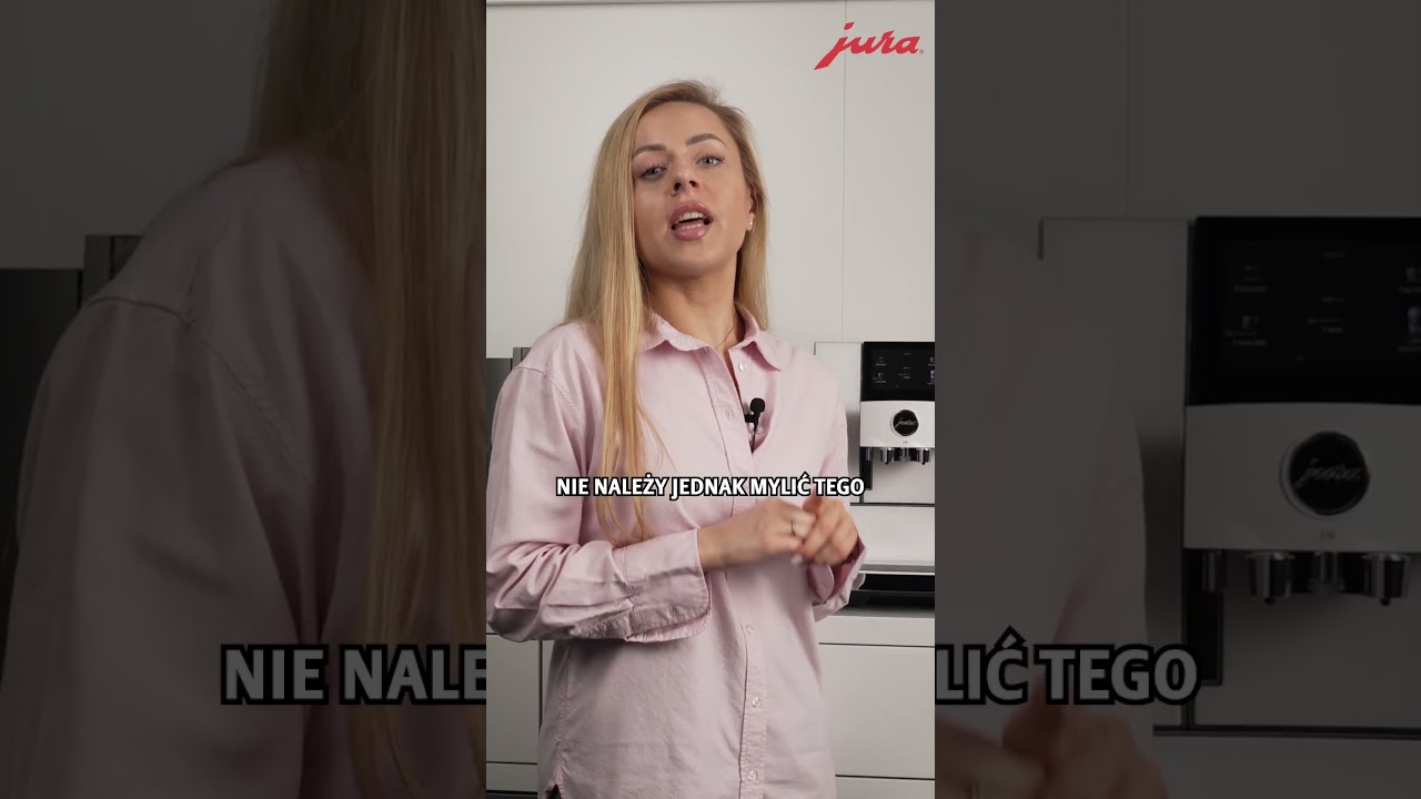 Czyszczenie vs płukanie ekspresu JURA &ndash; szybkie wyjaśnienie #Shorts