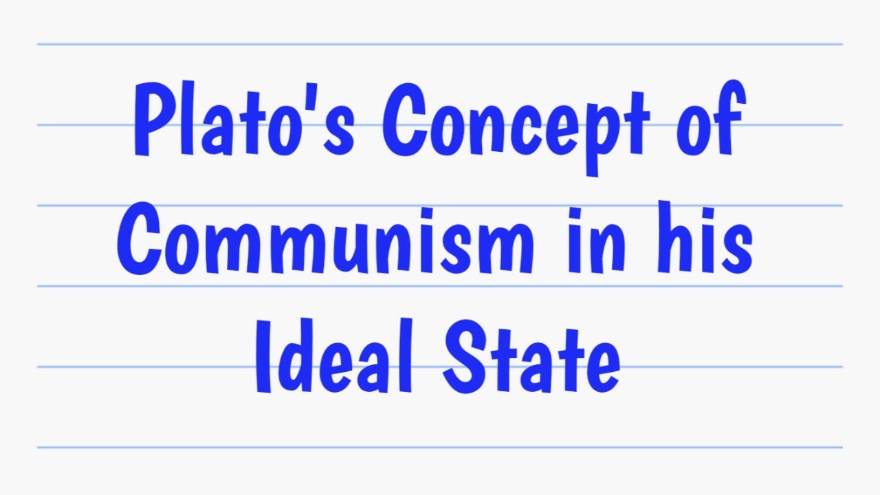 Plato's Concept of Communism in Hindi and Urdu || PPSC Political Science Test & Interview Questions