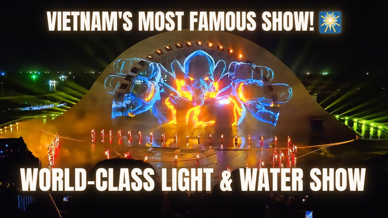 Kiss of the Sea Full Show Phu Quoc | Sunset Town Vietnam Light Show 🎆 #phuquoc #delhitovietnam