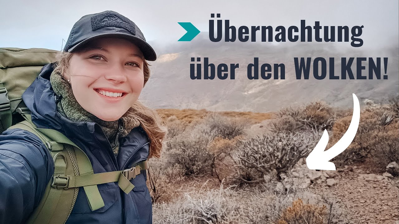 Übernachtung über den Wolken I Extremwandern, Outdoor I La Gomera Reisevlog Teil 1