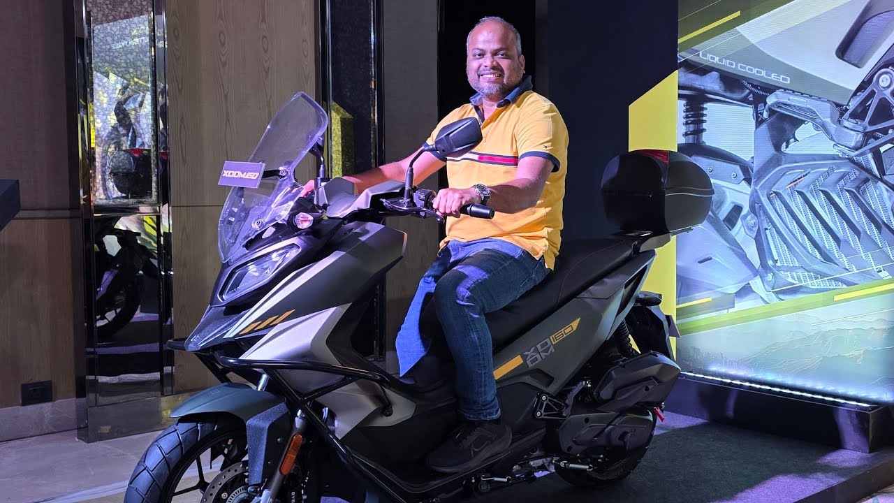 Modified Hero XOOM 160  - Accessories Loaded