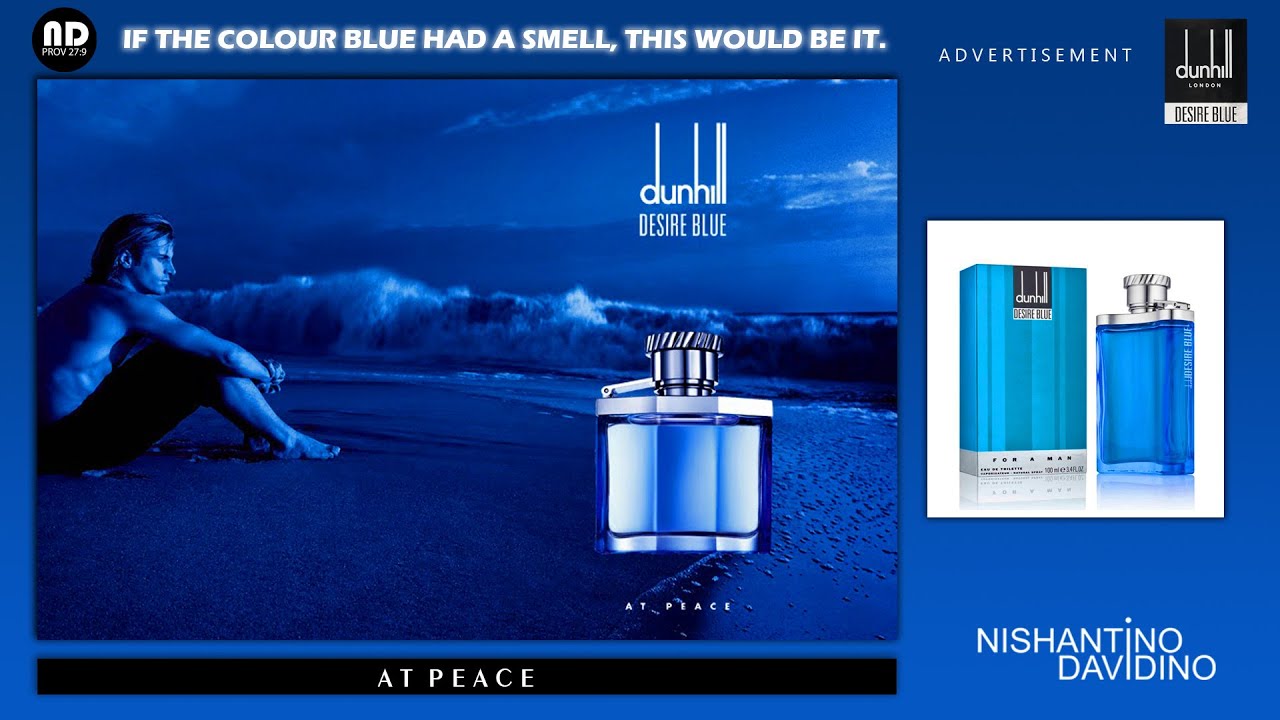 Desire Blue (2002) от Alfred Dunhill Обзор аромата ЗАПАХ СИНЕГО ЦВЕТА