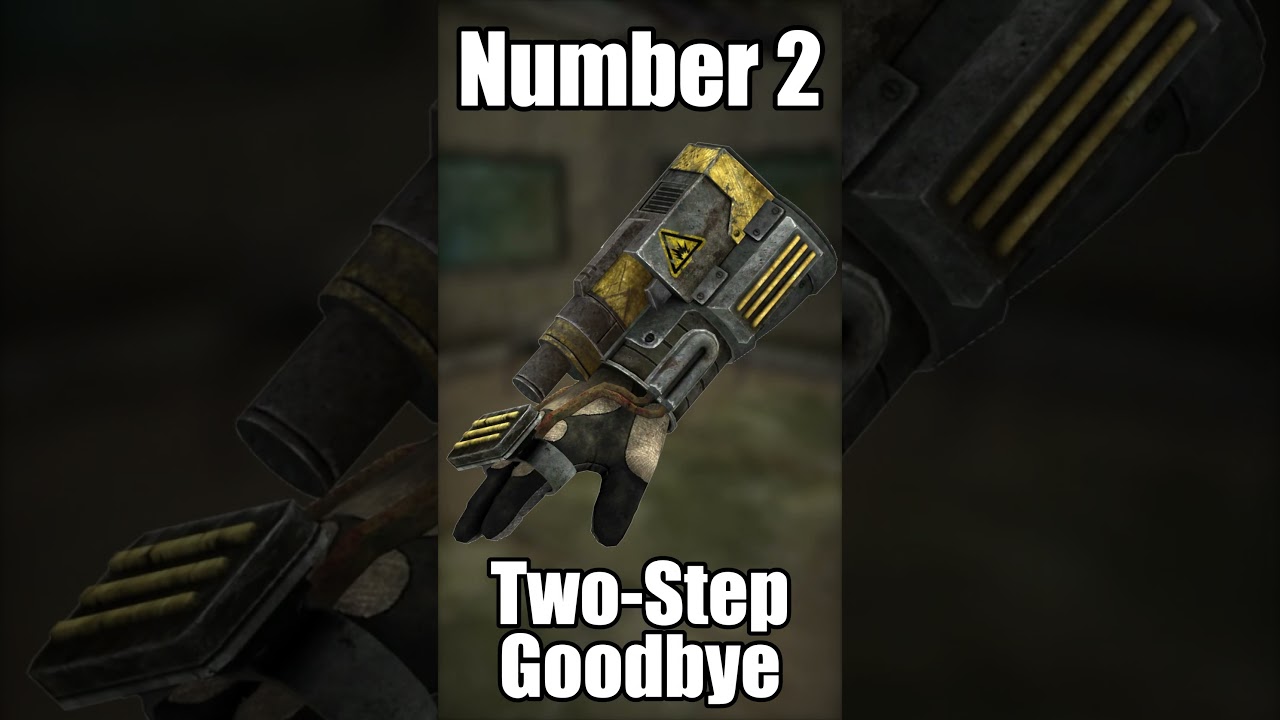 Top 5 Unarmed Weapons in Fallout: New Vegas #shorts #fallout #top5