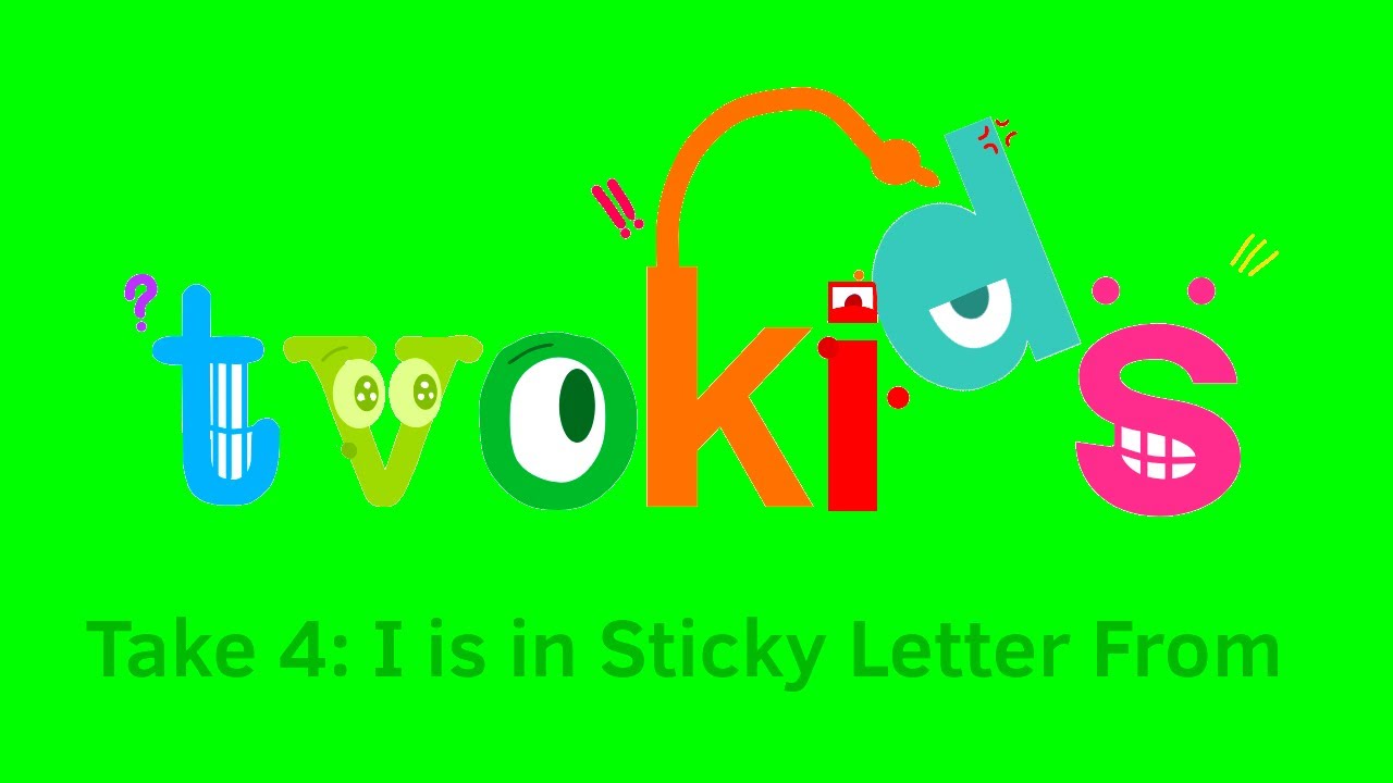 BJ's TVOkids Logo Bloopers Take 4: Sticky Letter From