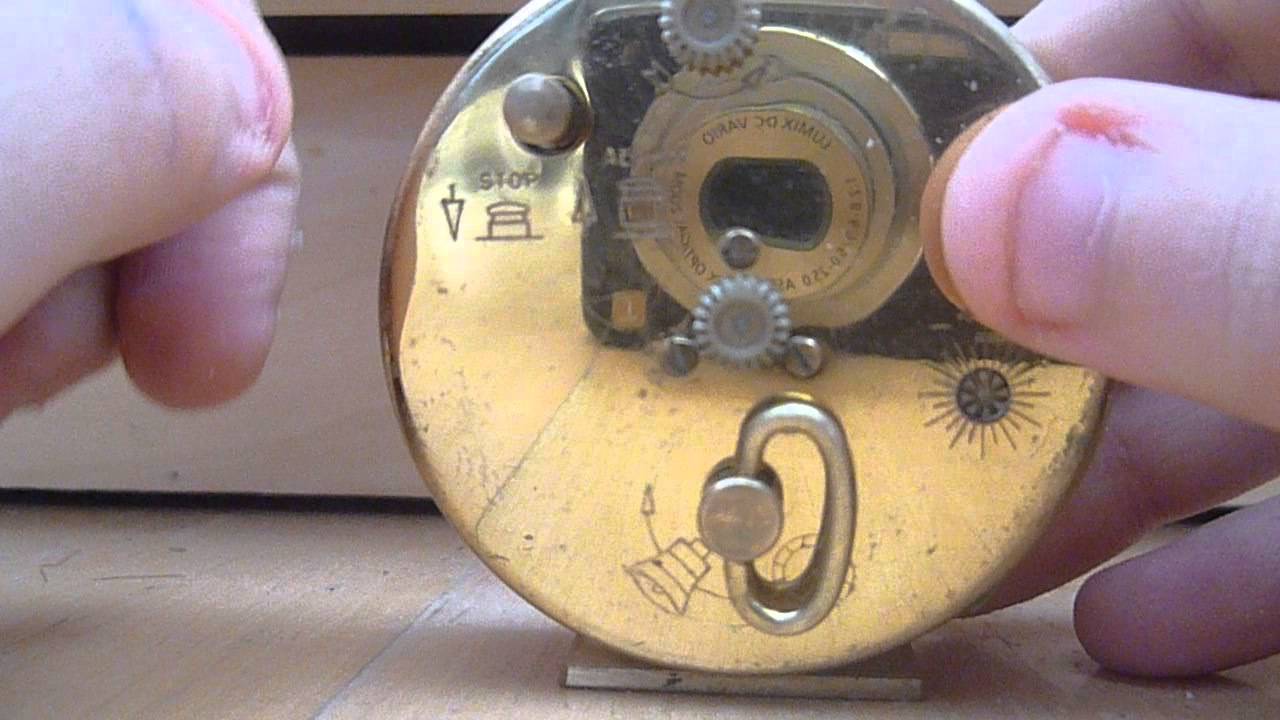 1960's Jaz travel alarm clock