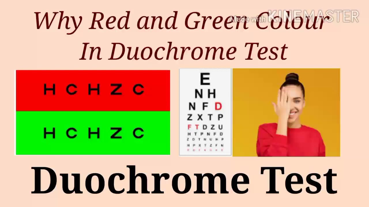 Duochrome test results, how to perform duochrome test, duochrome test online, procedure of duochrome