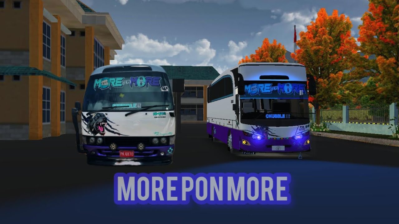MORE PON MORE// BUSSID BUS LIVERY//207