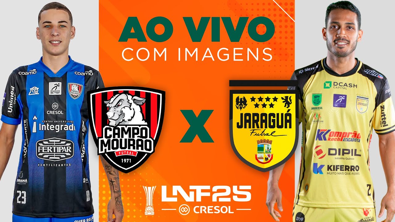JOGO COMPLETO | LNF 2025 | CAMPO MOURÃO x JARAGUÁ | RODADA 3