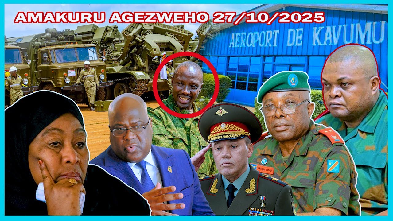 AMAKURU: M23 YAHAKANYE GUTAKAZA IKIBUGA CYA KAVUMU | FARDC IVUGA KO NTA MPAMVU YO GUTERA FDLR
