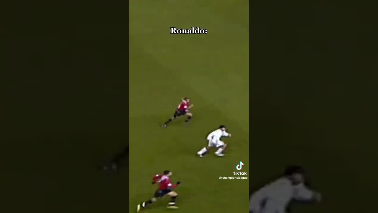 Cafu vs Ronaldo #championsleague #footballskills