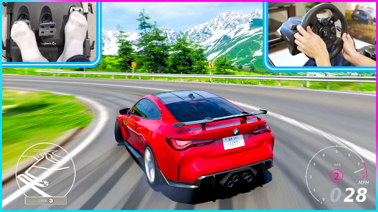 КАК БЫСТРО ЕЗДИТЬ В FORZA HORIZON 6 С РУЛЕМ (Учебное пособие + Настройки руля на 900&deg; в FH6)