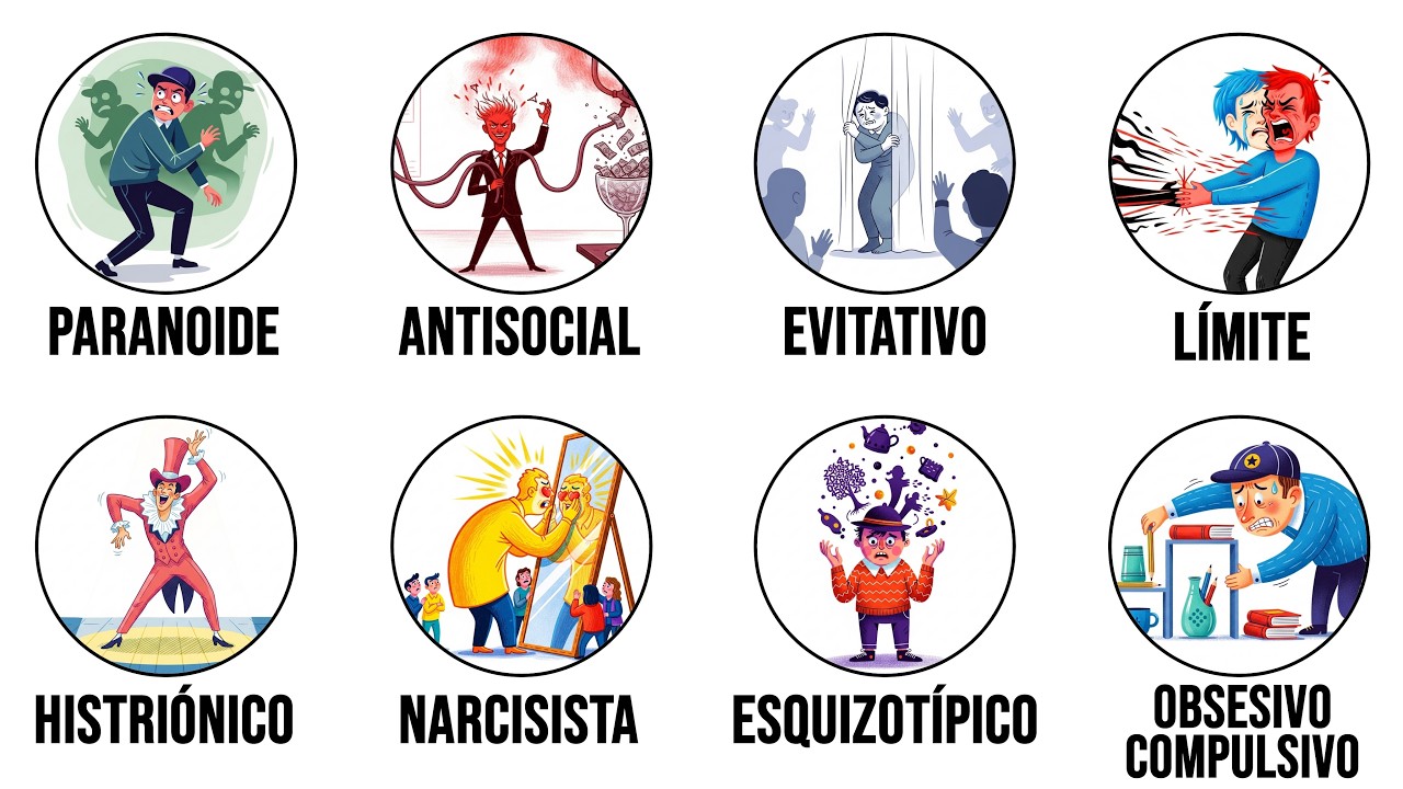 Cada TRASTORNO de la PERSONALIDAD explicado en 15 minutos.