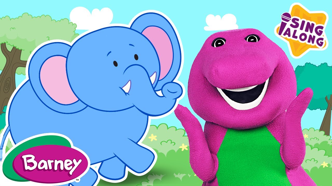 The Elephant Song | Barney Nursery Rhymes and Kids Songs