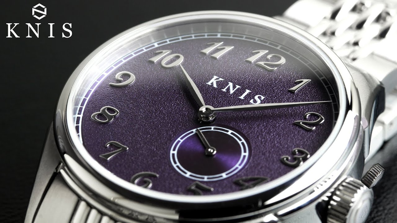 KNIS KYOTO &ndash; Japanese Mechanical Watch KODOU with Small Seconds Elegance