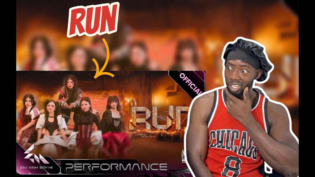 RUN - Châu Bùi, Ánh Sáng AZA, 52Hz, Yeolan, LyHan | Em Xinh Say Hi [Performance] Reaction video