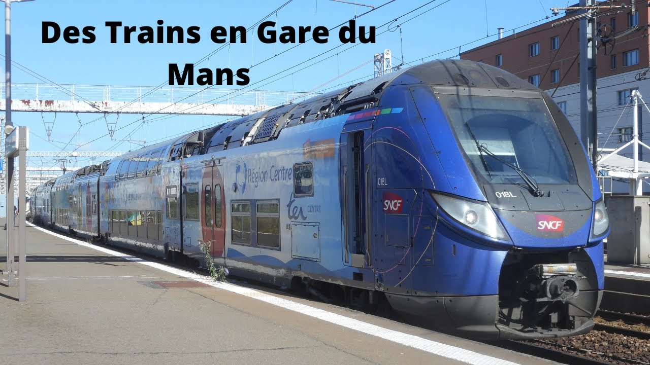 Des Trains en Gare du Mans