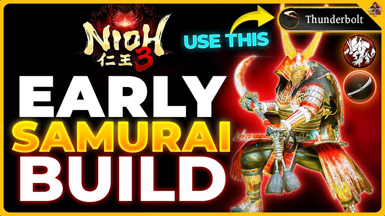 BEST Early Samurai Build in Nioh 3 | Odachi Is BROKEN