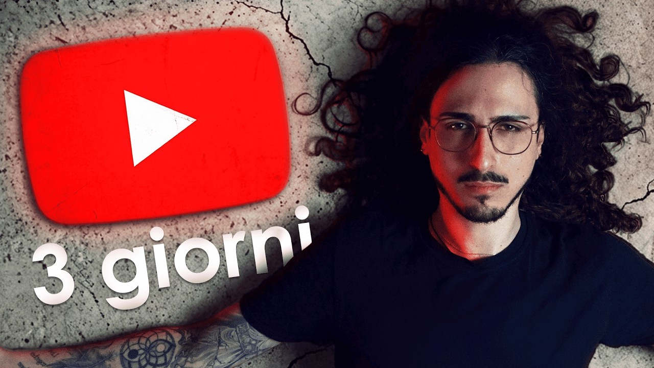 Si può imparare a fare lo YouTuber in 3 giorni?