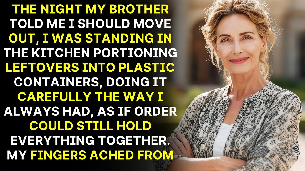I Gave Up My Life to Raise My Brother’s Children… Then He Told Me to Leave at 55