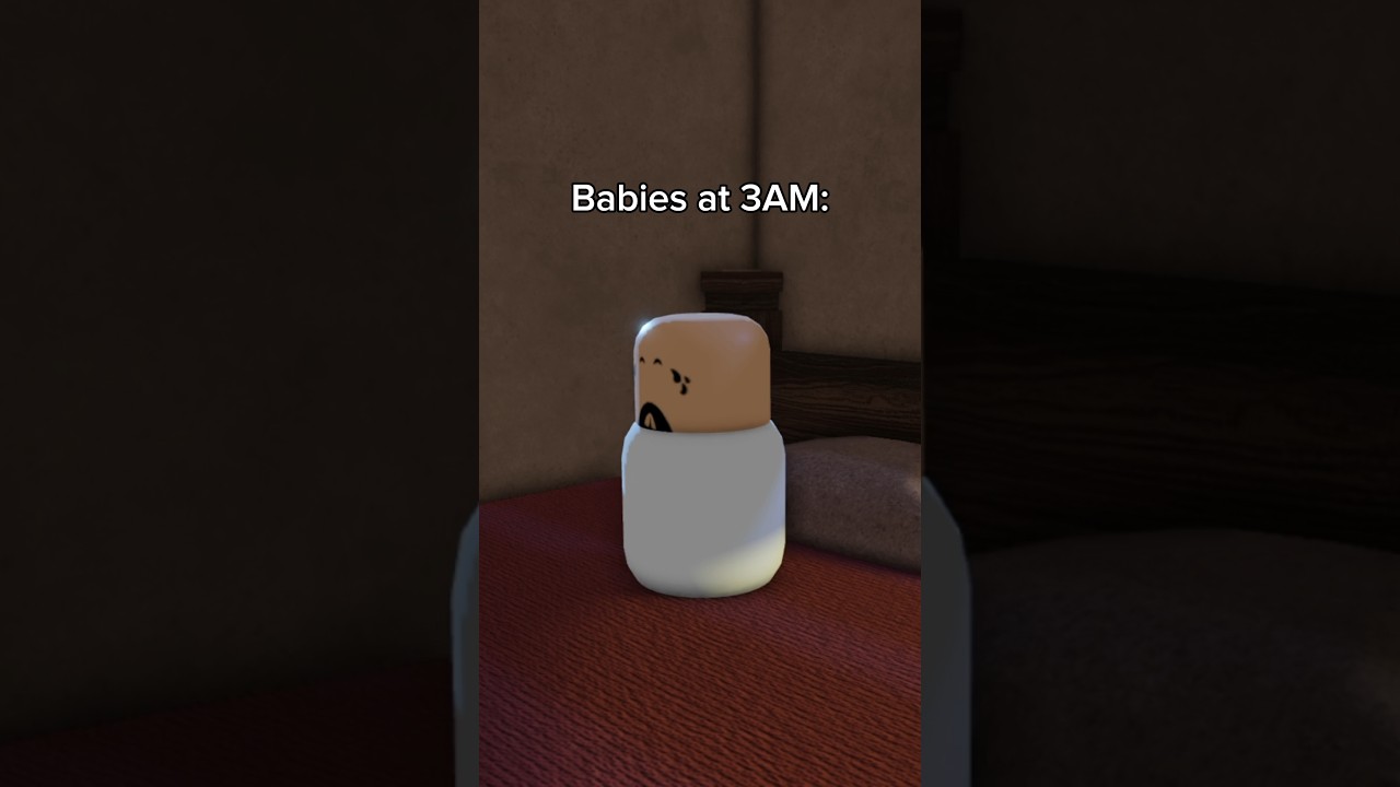 The baby alarm #pmdamiann #robloxanimation IB: ItsAndrewz