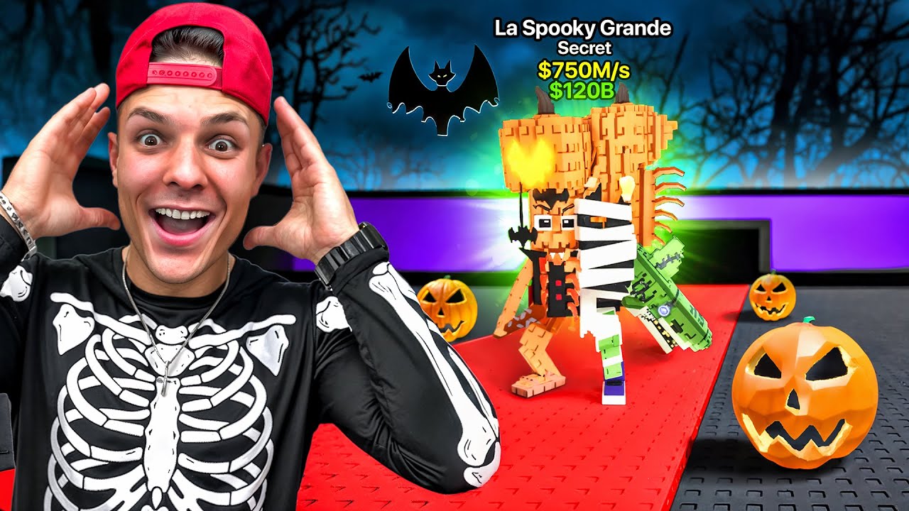 CONSIGO EL BRAINROT SECRETO DE HALLOWEEN EN STEAL A BRAINROT!