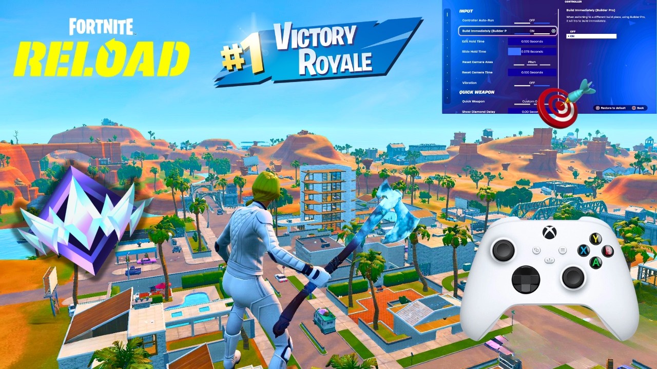 *NEW* Best Controller Settings + Sensitivity For Fortnite Chapter 7! (PS4/PS5/XBOX/PC)