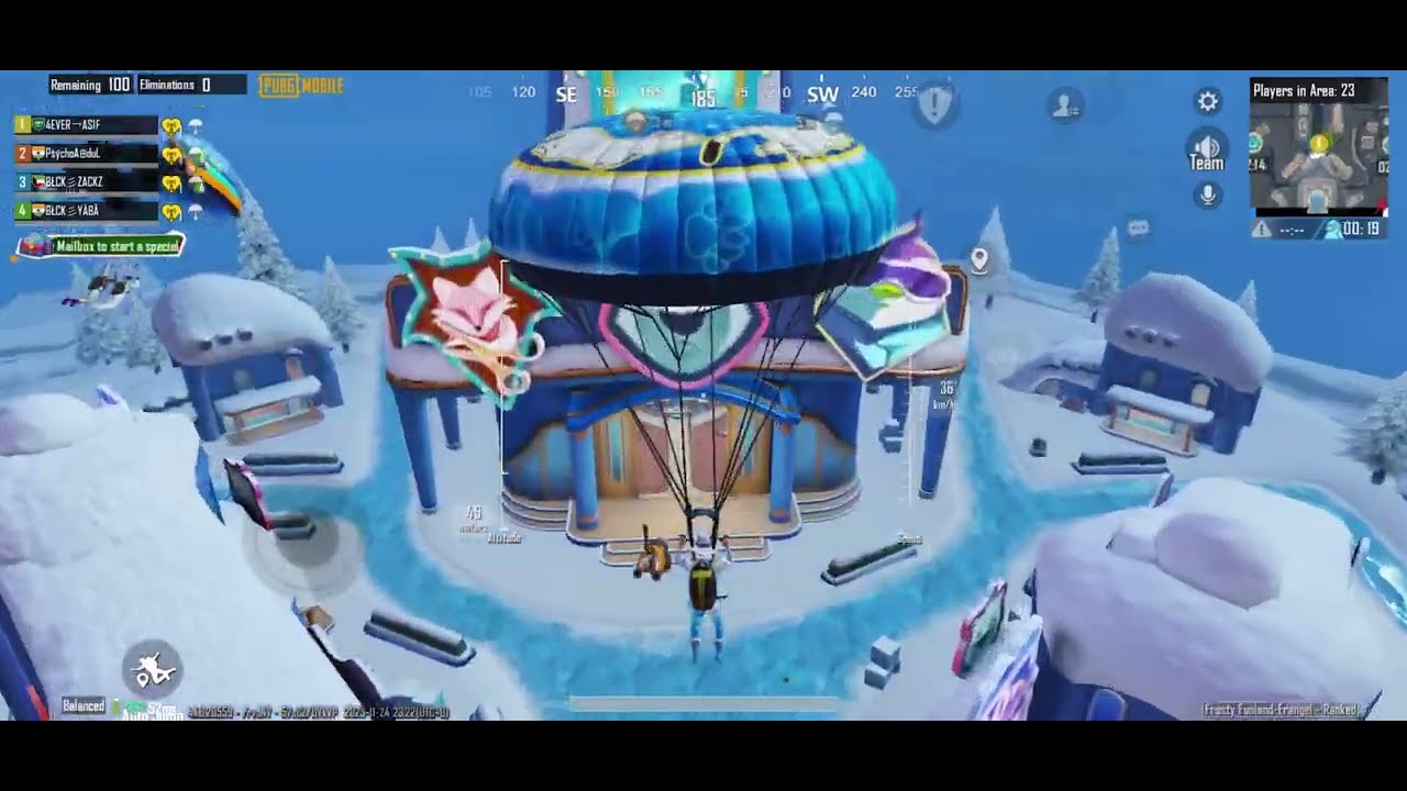 Frosty Funland Pengiun City Event Pubg Mobile 4.1 Game Play 