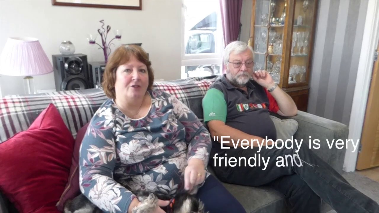 Sandra and Stuart Interview Park Home Residents Organford Manor Country Park