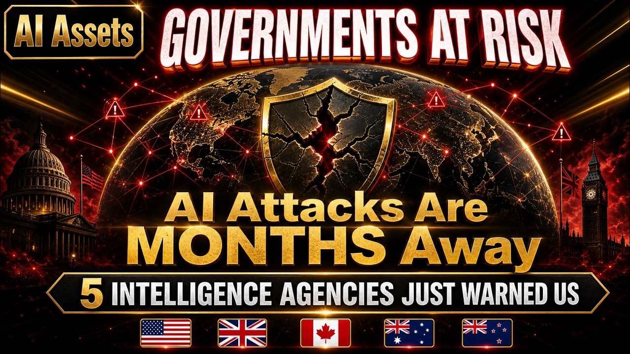 Five intelligence agencies just warned that AI cyberattacks on governments are MONTHS away