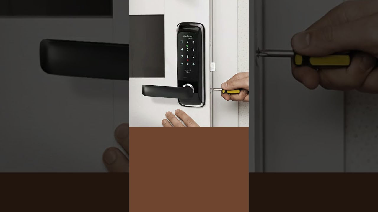 🚪✨ Fechadura Eletr&ocirc;nica Intelbras MFV 3000 | Instala&ccedil;&atilde;o PFC Servi&ccedil;os 🔒