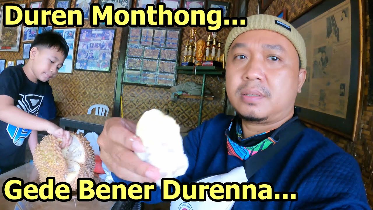 MAKAN DUREN MONTHONG SAMA DUREN LOKAL || MONTHONG RP. 90 RB/KG LOKAL RP. 60 RB/KG